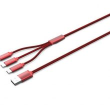 کابل تبدیل USB به MicroUSB/Lightning/Type-c مدل SUI NI XING  به طول 1.2 متر