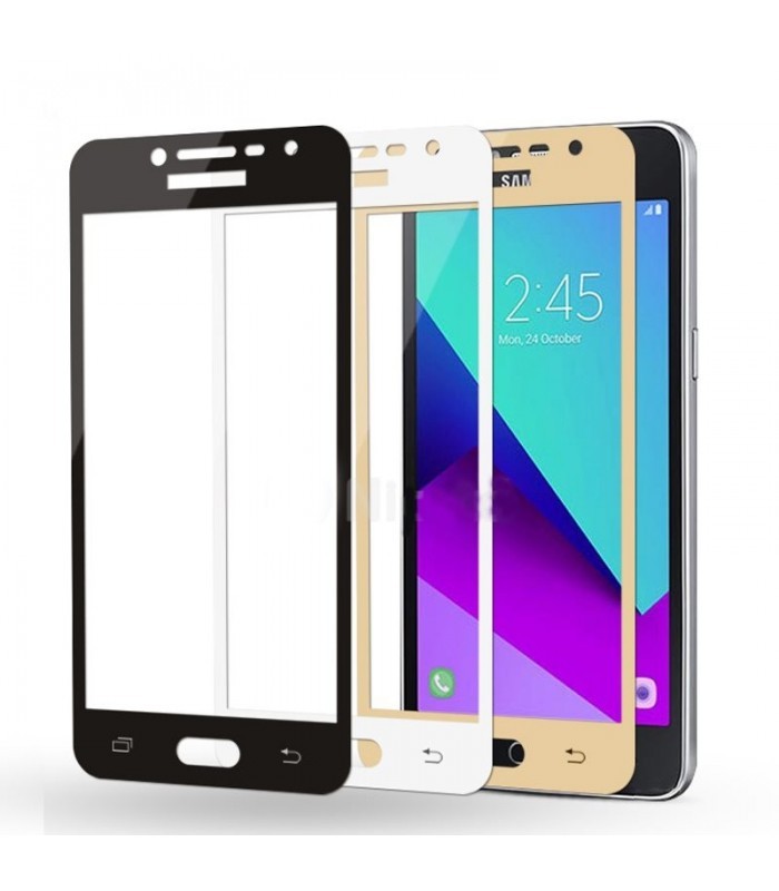 محافظ صفحه نمایش گلس رنگی تمام صفحه سامسونگ Samsung Galaxy J7 Prime Min