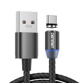 کابل تبدیل مغناطیسی USB به USB-C دنمن مدل D09T طول 1 متر