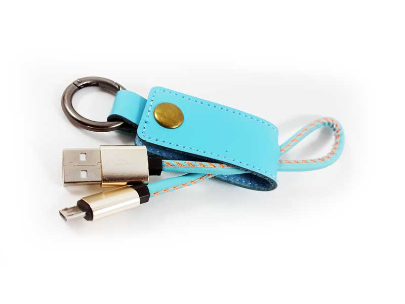 کابل تبدیل USB به MICRO USB طرح جاکلیدی به طول 30CM