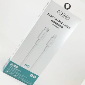 کابل تبدیل USB-C به لایتنینگ نافومی مدل M-60 طول 1 متر