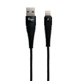 کابل تبدیل usb به لایتنینگ کینگ پلاس مدل Hk-04 طول 1 متر