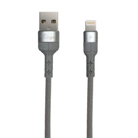 کابل تبدیل USB به لایتنینگ کینگ پلاس مدل K-03 طول 1 متر