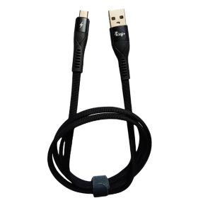 کابل تبدیل USB به microUSB کینگ پلاس مدل HK-23 طول 1 متر