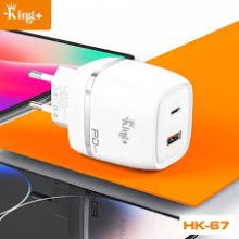 شارژر دیواری 20 وات کینگ مدل HK-67